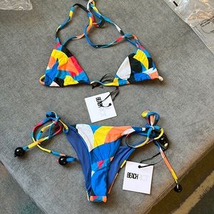 Beach Riot geometric bikini